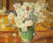 en buket blomster Anna Ancher